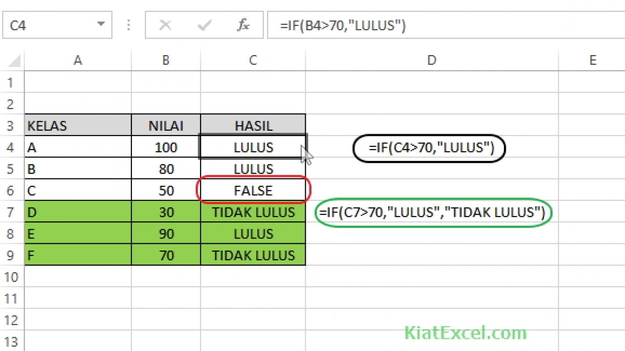 Fungsi If Excel Kiatexcel Hot Sex Picture 4395