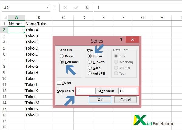 Cara Mengurutkan Nomor Di Excel Secara Otomatis