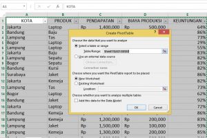 Panduan Membuat Pivot Tabel Di Excel - KiatExcel.com