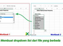 Cara membuat dropdown list dari file yang berbeda